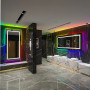 Зеркало с RGB подсветкой Декор 06 в интернет-магазине «Зеркала с подсветкой в Санкт-Петербурге» фото