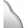 Овальное волнистое зеркало в серебряной раме Fancy Oval Silver (Фэнси) Smal 60*80 см в интернет-магазине «Зеркала с подсветкой в Санкт-Петербурге» фото