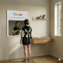 Настенное и напольное декоративное зеркало с изображением поиска Google (Гугл) в интернет-магазине «Зеркала с подсветкой в Санкт-Петербурге» фото