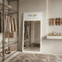 Настенное и напольное декоративное зеркало с изображением поиска Google (Гугл) в интернет-магазине «Зеркала с подсветкой в Санкт-Петербурге» фото