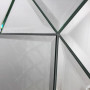 Зеркальное панно Квин серебро (с расшивкой) в интернет-магазине «Зеркала с подсветкой в Санкт-Петербурге» фото
