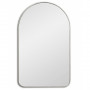 Зеркало арочной формы в серебряной раме Arch M Silver (Арч) Smal 60*97 см в интернет-магазине «Зеркала с подсветкой в Санкт-Петербурге» фото