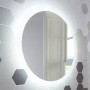 Круглое настенное зеркало со светодиодной LED-подсветкой Балтазар в интернет-магазине «Зеркала с подсветкой в Санкт-Петербурге» фото